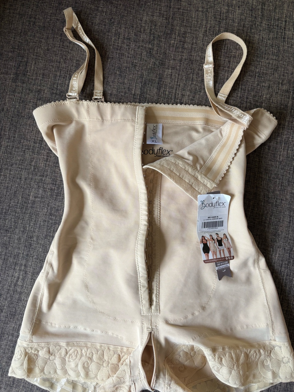 Women's Cream Shapewear Bodysuit